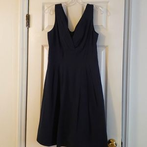 Nanette Lepore navy blue dress, size 12